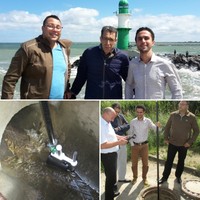 Übergabe von zwei Kanal-Zoom-Kameras an unsere Kunden aus Marokko: Wir sagen herzlichen Dank für das Vertrauen und den Besuch zur Einweisung bei uns im Werk.