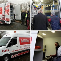 Übergabe und Einweisung des neuen Dichtheitsprüffahrzeugs an die Kanal- und Rohrreinigung Schilling aus Berlin: Das bereits vorhandene ROHRTEST-Koffersystem wurde perfekt integriert, das Fahrzeug ist als Allrounder für die Schacht-, Abscheider-, Hausanschluss- und Kanaldichtheitsprüfung mit allen Prüfverfahren ausgestattet.