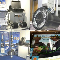 Die Produkthighlights: Einzelmuffenprüfsystem transportabel, Elektronischer Kanalspiegel mit Laser-Distanzsensor, Neues Zweibeinstativ, In-Bild-Messfunktion