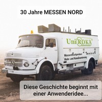 Wie Alles begann: Unser erster Anwender, die UNIROHR GmbH hier vor Ort war der Ideengeber für unsere heute europweit über tausendfach im Einsatz befindliche Dichtheitsprüftechnik